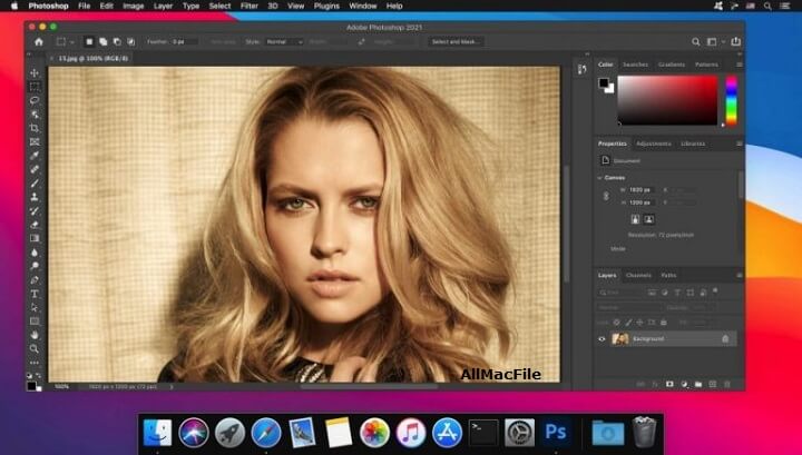 Adobe Photoshop 2022 for MacOS Free Download