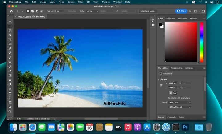 Adobe Photoshop 2022 for MacOS Free Download