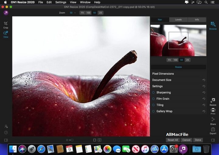 ON1 Resize 2022 for Mac Free Download