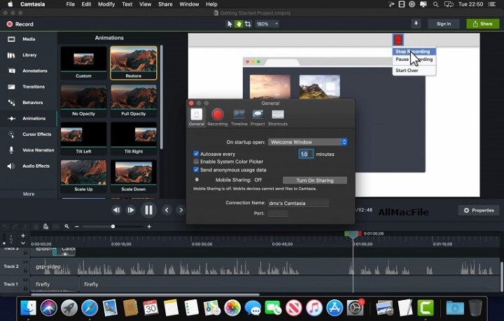 TechSmith Camtasia 2021 for Mac Free Download