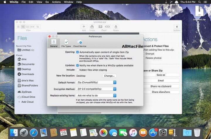 WinZip Mac Pro 9 for Mac Free Download